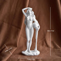 Classical Greek Goddess Statues - Small Artistic Figurines, Venus Sculptures for Office Bookcases and Living Room Decor Lootquake LLC