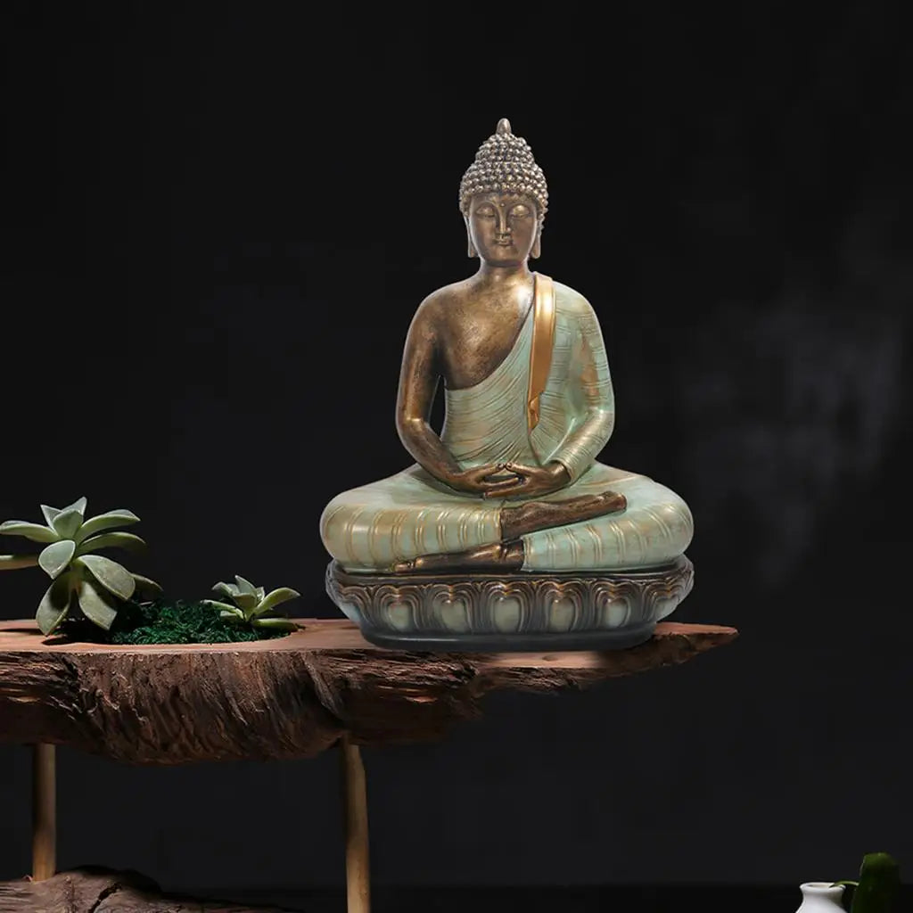 Outdoor Buddha Ornament Statue Sculpture for Home Garden Porch Outdoor Lootquake LLC