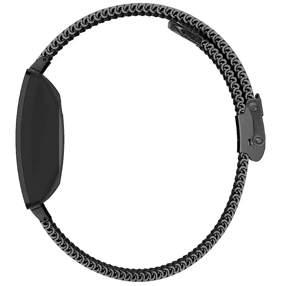 Fitbit Inspire 3, 2, 1, HR Stainless Steel Band - SJB-DIAMOND ELITES