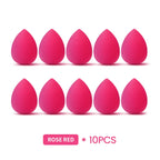 IMAGIC 10Pcs/Kit Makeup Sponge Set Soft Colorful Cosmetic Puff Powder Foundation Beauty Tool Wholesale Women Beauty Makeup Tool