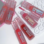 MISS LARA Show Me Cheap Lipstick Mirror Watery Glass Lip Gloss Moisturizes Whitens Atmosphere Pure Girly Lip Gloss Cosmetics Hot