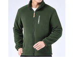 DIMUSI Winter Men's Polartec Jackets Casual Male Outwear Velvet Windbreaker Jackets Mens Soft Fleece Warm Jackets Brand Clothing