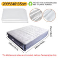 150/200x240x35cm Mattress Protector Packaging Bag Moisture-proof Dust Cover Thickness 0.08mm PE Transparent Moving Home Storage Lootquake LLC