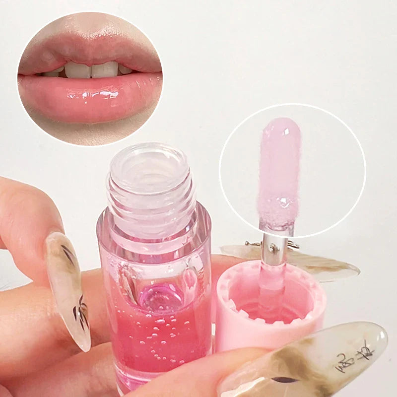 Vitamin C Lip Essence Oil Lip Oil Moisturizing Lip Liquid Hydrating moisturizing primer Improve lip lines and remove dead skin f Lootquake LLC