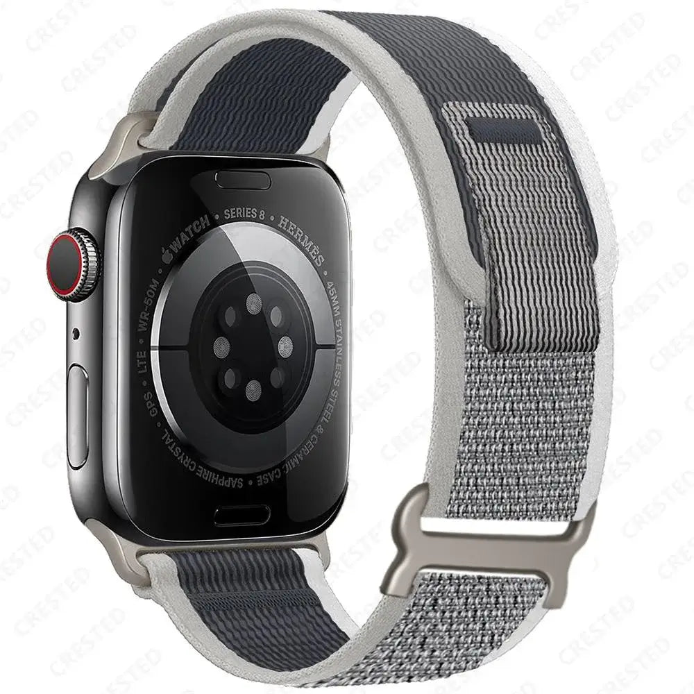 Apple Watch Nylon Strap - Durable Breathable Velcro Band - SJB-DIAMOND ELITES