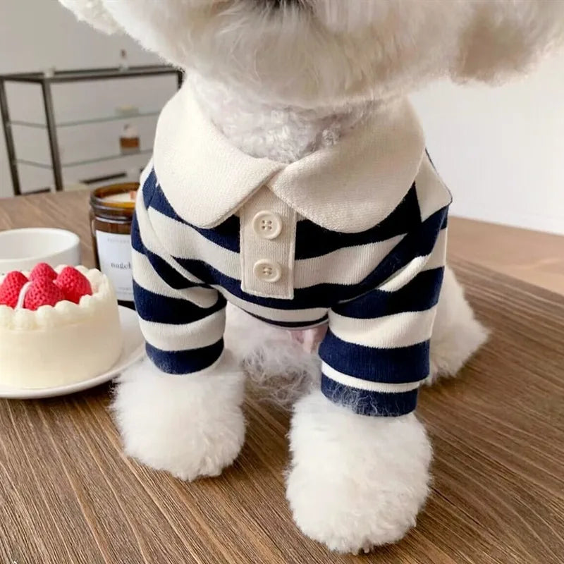 New Pet Dog Polo Shirt Dog Cool Clothes Soft Breathable Yorkie Chihuahua Puppy Clothes Dog Vest for Small Medium Dogs Costumes Lootquake LLC