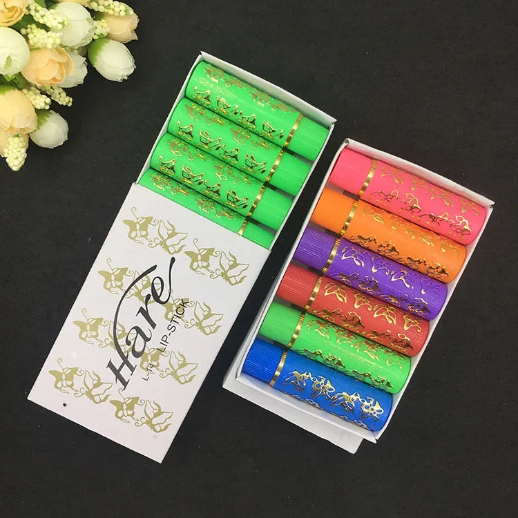 6Pcs/Set Waterproof Lipstick Sexy Lip Stick Matte Velvet Lipstick Color Mood Changing Long Lasting Moisturizing Lipstick Lootquake LLC