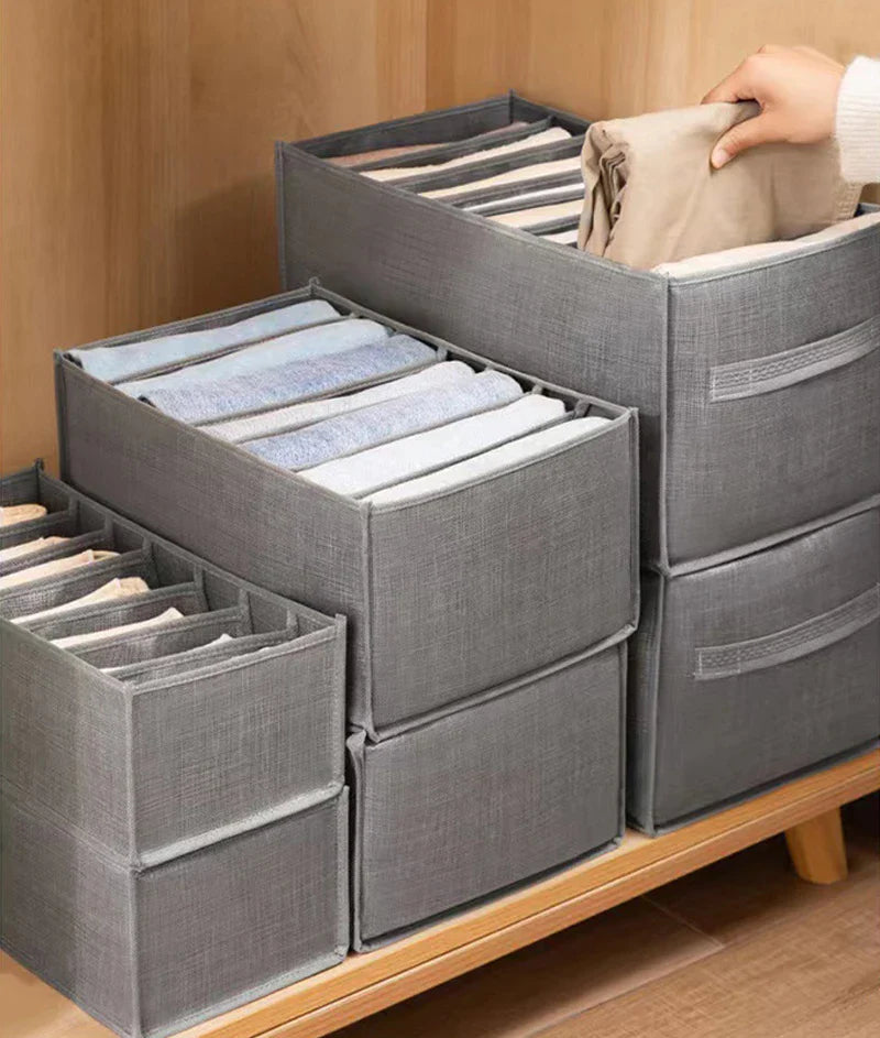 Clothes Storage Box Underwear Bra Organizer Storage Box Wardrobe Organizer Drawers Separator Boxes Home Storage Supplies Lootquake LLC