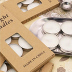 Mini Candle Multipurpose Smoke-free Safe Mini Candle For Weddings Fragrance-free And Convenient Unscented Candles For Bathroom