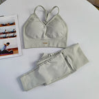 Women's Seamless High Waist Yoga Gym Set THRIXINE