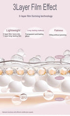 FLORTTE Air Cushion Concealer Coverage Moisturizing Long-Lasting Foundation Base Makeup Cream for Dry Skin Oil Control