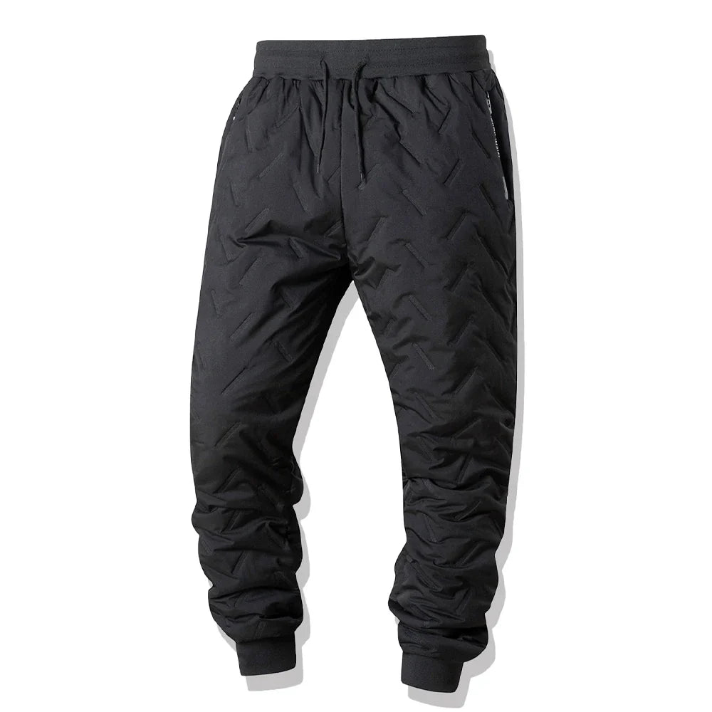 Men's Winter Thick Warm Arctic Velvet Thermal Waterproof Windproof Casual Sweatpants - SJB-DIAMOND ELITES