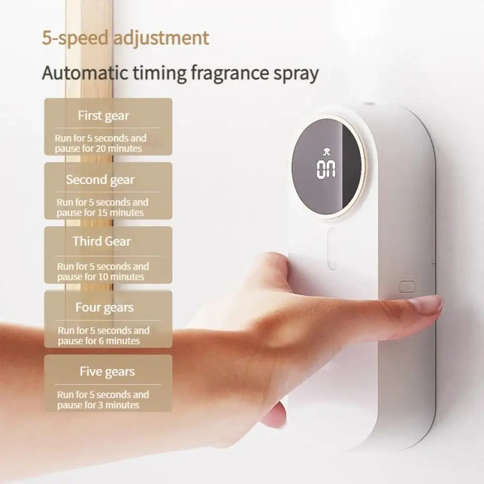 Humidifier Aromatherapy Machine Hotel Home Aroma Smell Distributor Air Freshener Flavoring Diffuser Aromatherapy Essential Oil Lootquake LLC