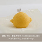 Decorative Fragrance Gift Lemon Candle DIY Fragrance Birthday Gift Imitation Fruit Candle