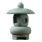 Chinese Pagoda Statue Miniature Sandstone Sculpture Asian Decor for Outdoor Car  Landscape Decor Lootquake LLC