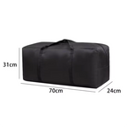 Sturdy Oxford Cloth Outdoor Waterproof Mobile Luggage Bag Laundry Shopping Bag Non-Woven Cube Home Storage And Packaging Tools Lootquake LLC