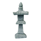 Chinese Pagoda Statue Miniature Sandstone Sculpture Asian Decor for Outdoor Car  Landscape Decor Lootquake LLC