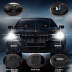 Car Trash Can (with Lid) Contains 60 (300) Garbage Bags, Small Car Trash Can, Leak-proof Mini Car Accessories Lootquake LLC