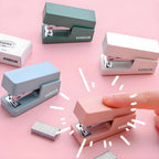 KHINSUN Mini Stapler Set Portable Color Paper Binding Machine Use 24/6 26/6 Staples Fashion Stationery Office Supplies Lootquake LLC