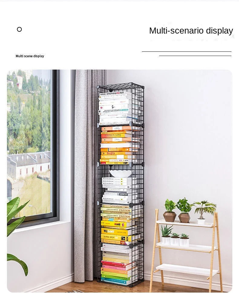 Furniture Bookstore Shelf Floating Bookshelf Bookcase For Books Home Storage Toy Desk Organization Room Shelves Mobile Library