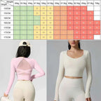 Women's Long Sleeve Yoga Running Top
