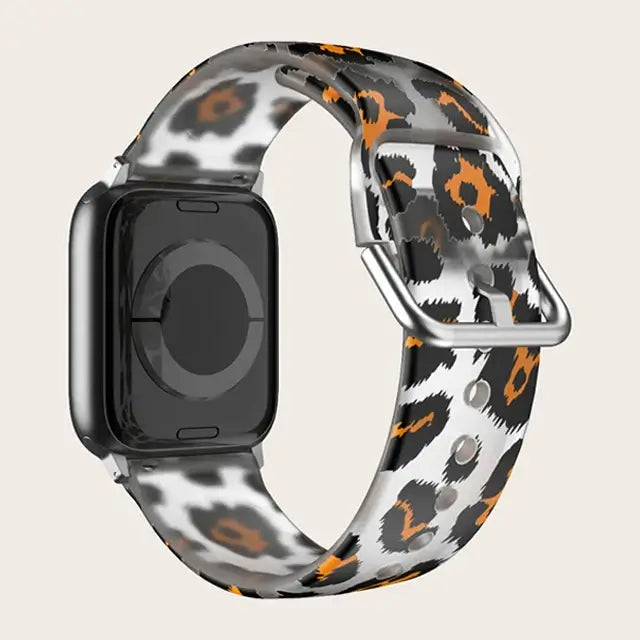 Apple Watch Silicone Strap - Colorful Floral Pattern Band BandsCo Straps