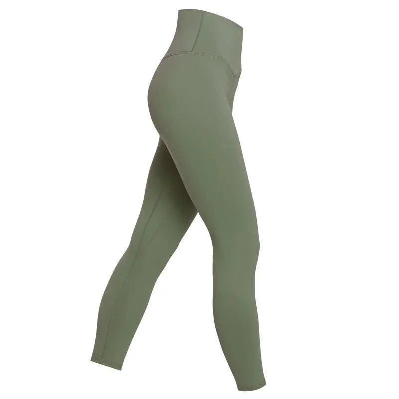 FlexFit Seamless High-Waist Quick-Dry Leggings THRIXINE
