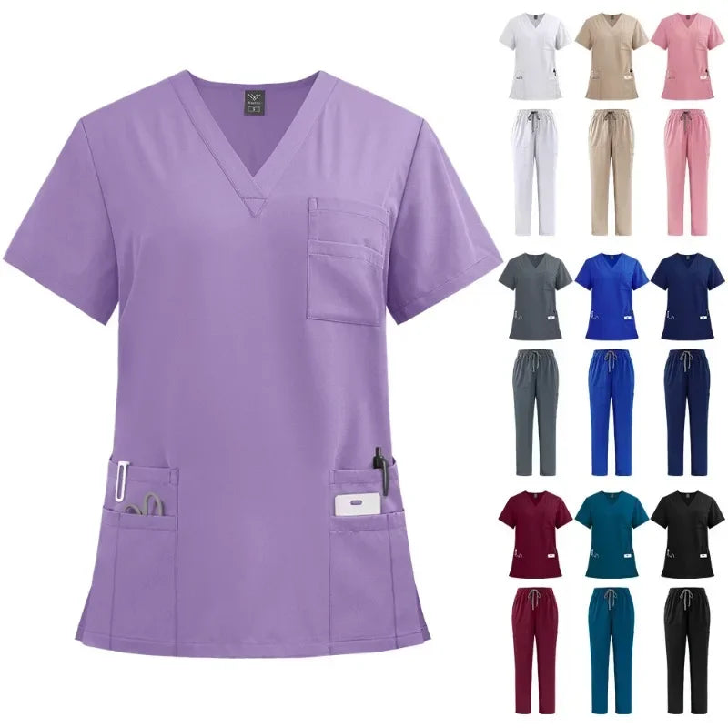 Men's Classic New Nurse  Scrubs THRIXINE