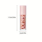 Silky Lip Gloss-Waterproof, Long-Lasting Moisturizing Liquid Lipstick with Mirror Finish, Non-Sticky, Full Shine, Fade-Resistant