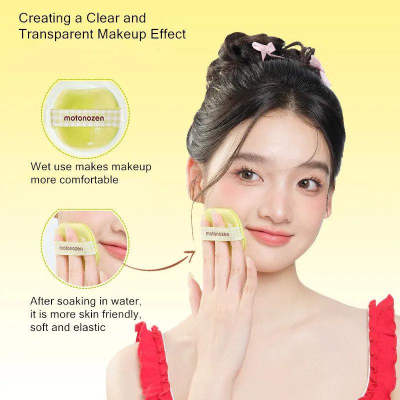 MOTONEOZEN 4pcs Makeup Blending Puffs Powder Foundation Concealer Details Cosmetic Beauty Sponge Applicator Tool Wholesale Lootquake LLC