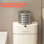 Fashionable Household Garbage Bin Hanging Garbage Bin Large Capacity Square Design Toilet Garbage Bin Convenient Clamshell Cover