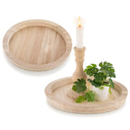 Halloween Wooden Craft Trays DIY Serving Tray Centerpiece Candle Holder Trays Christmas Crafts Art Home Decor