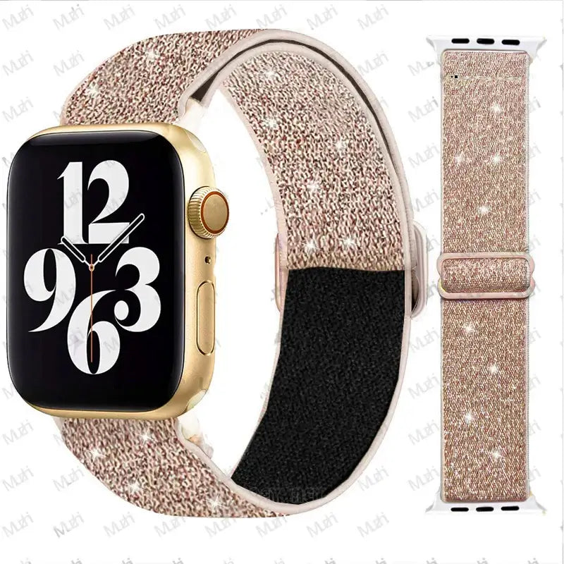 Apple Watch Nylon Band - Stylish, Durable, Elastic Design - SJB-DIAMOND ELITES