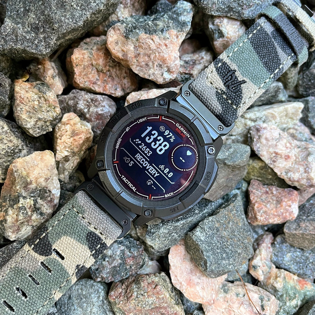 Garmin Rugged Nylon Sport Band - Durable Woven Strap