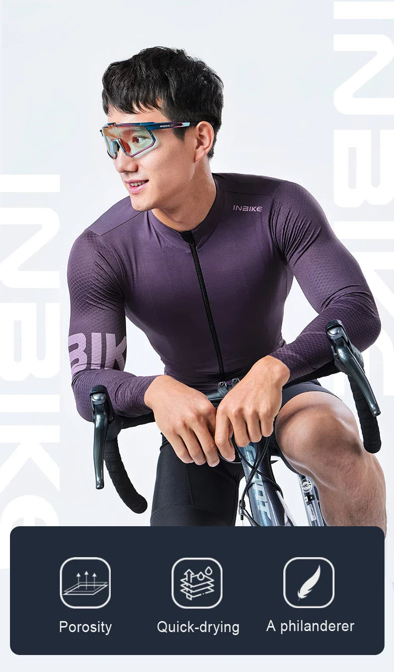 INBIKE Pro Long-Sleeve Cycling Jersey THRIXINE
