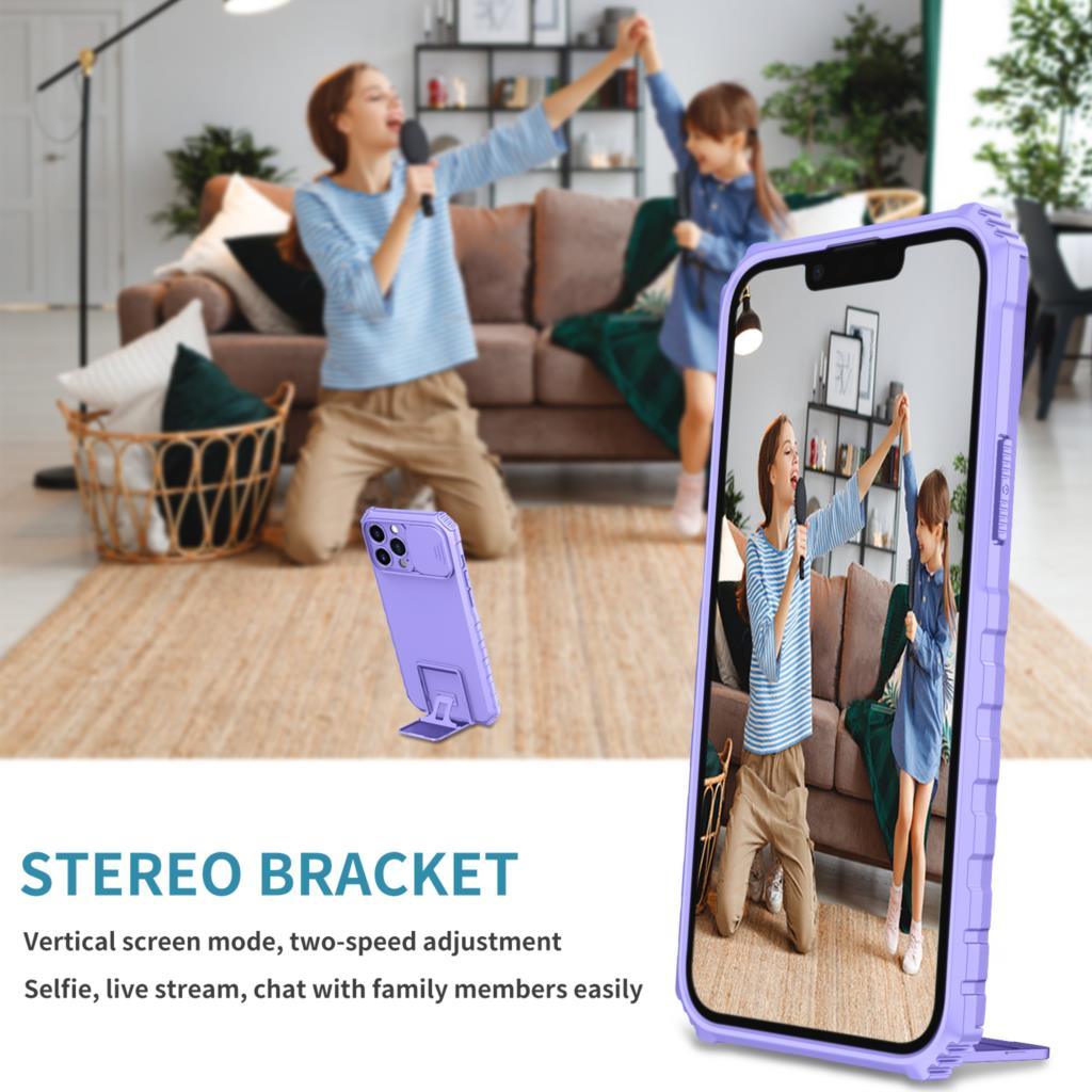 Unique Cover with Camera Protection Heavy Duty Shockproof Protective iPhone 13 Pro Case ShockProof Case For iPhone 13 12 11 Pro Slide Camera Protection Case Dual Layer Armor Case Back Cover Stevvex