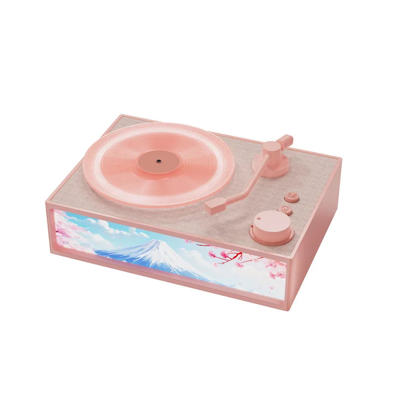 Wireless Vintage Bluetooth Speaker Portable Aromatherapy Atmosphere Light Painting Surround Sound MP3 Music Player Long Enduranc Lootquake LLC