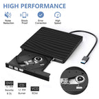 USB External CD DVD Reader CD/DVD Drive Burner Reader External DVD CD Writer Drive Portable Burner Reader for Laptop Desktop PC Lootquake LLC