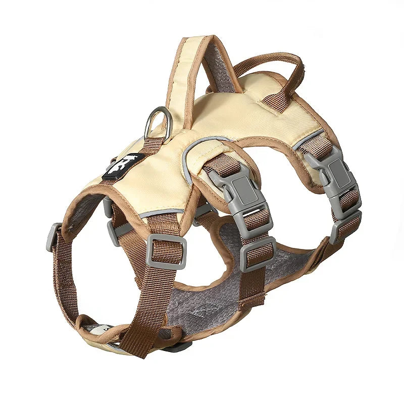 Durable Pet Dog Vest Harness Explosion-proof Big Dogs Harnesses Reflective French Bulldog Collar Shepherd Dogs Walking Supplies Lootquake LLC