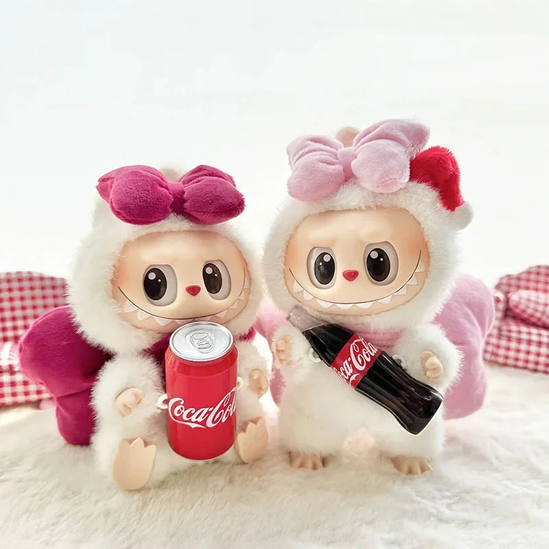 Labubu 17cm Clothes II Idol Dolls Sitting Party The Monster Outfit Accessories Clothing DIY Gift Happiness Angel Bowknot FM28B Lootquake LLC