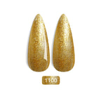 Rainbow Ghini Ultra Shiny Glitter Gel Nail Polish Semi-permanent Gellack UV Varnish Gold Silver Metal Gel Nail Art Wholesale Top