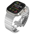 Stainless Steel Apple Watch Band - Stylish Durable Design - SJB-DIAMOND ELITES