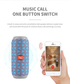TG117 Bluetooth Speakers Portable Wireless Sound Box  Outdoor Waterproof Stereo Surround Supports TF Radio altavoz bluetooth Lootquake LLC