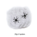 Halloween Decoration Party Accessories Decorations for Events Scream Festa Spider Web Black Outdoor Props Haunted House Spider Lootquake LLC
