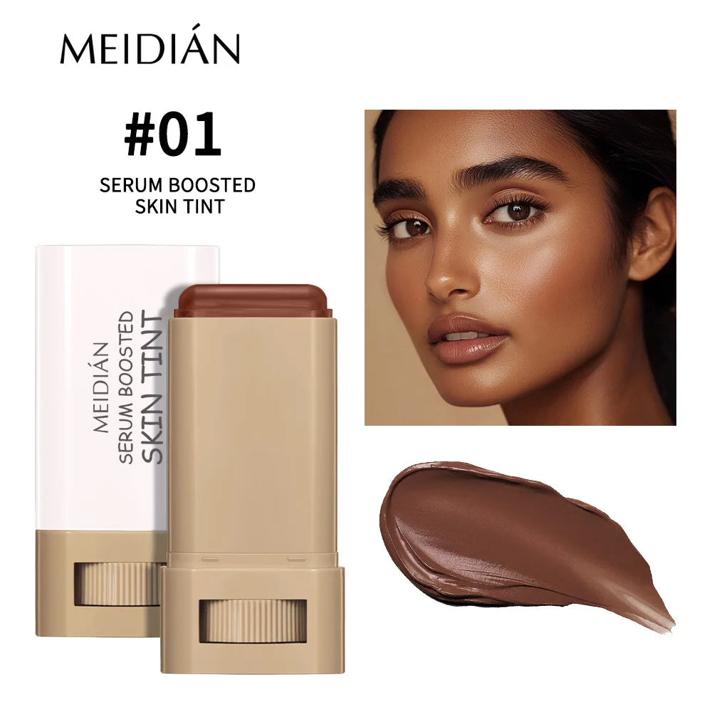 Waterproof And Lasting Temperature Change Foundation Make-up Cream Stick Luster Moisture Concealer Moisturizing LiquidFoundation Lootquake LLC