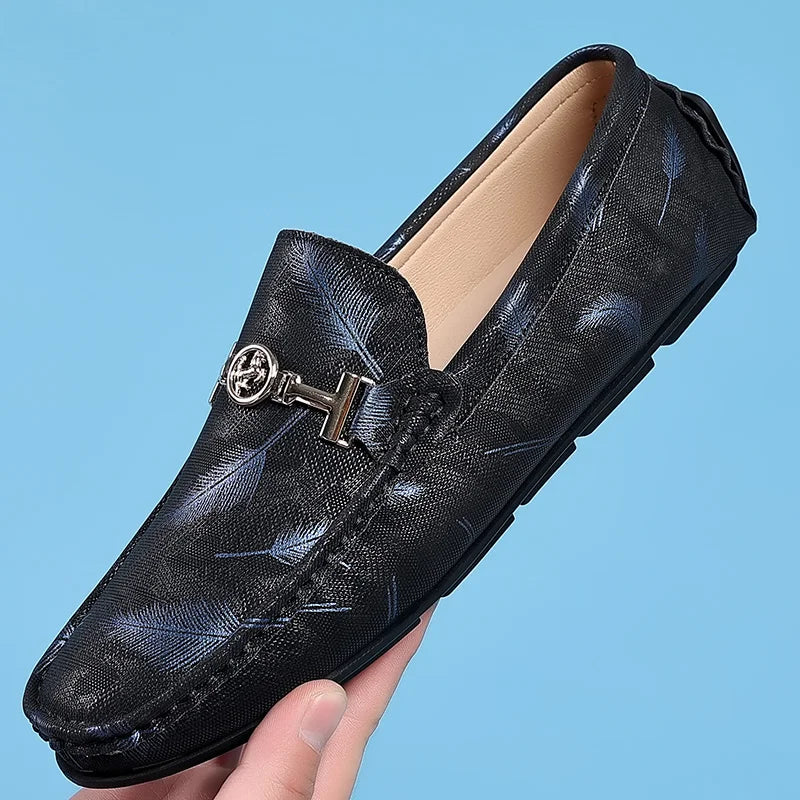 MAEDEF Men‘s High Quality Slip on Loafers 2024 Classics Fashion Leather Casual Male Shoe Comfortable Outdoor Driving Flats Shoes Lootquake LLC