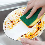 8-50pcs Double-Sided Magic Cleaning Sponge Set Highly Absorbent Rust Remover Pot Scouring Pad Kitchen Cleaning Tools