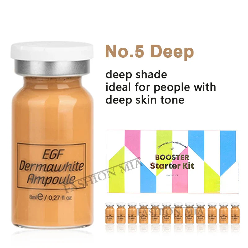 8ml BB Cream Glow Serum Ampoule Essence Facial Niacinamide/Peptide Foundation Moisturizing Hyaluronic Acid Skin Care Beauty Lootquake LLC