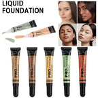 Hose Liquid Foundation Matte Nude Makeup Facial Foundation Highlight Concealer Oil Control Full Coverage Foundation for Brighten Lootquake LLC