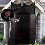 Halloween Hanging Skull Ghost Haunted House Decoration With LED Sound Ghost Ornament Indoor Outdoor Bar Halloween Party Decor Lootquake LLC